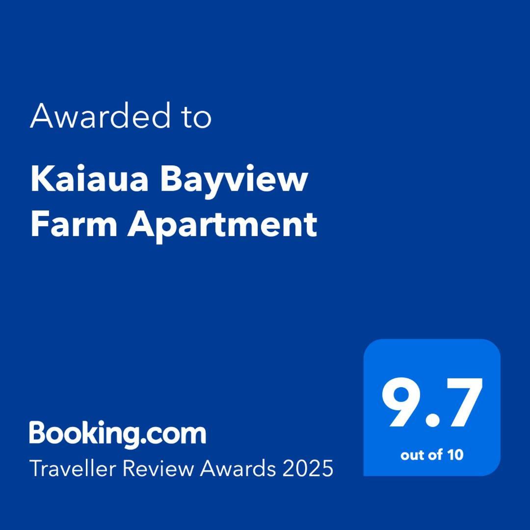 Kaiaua Bayview Farm Apartment Auckland Kültér fotó
